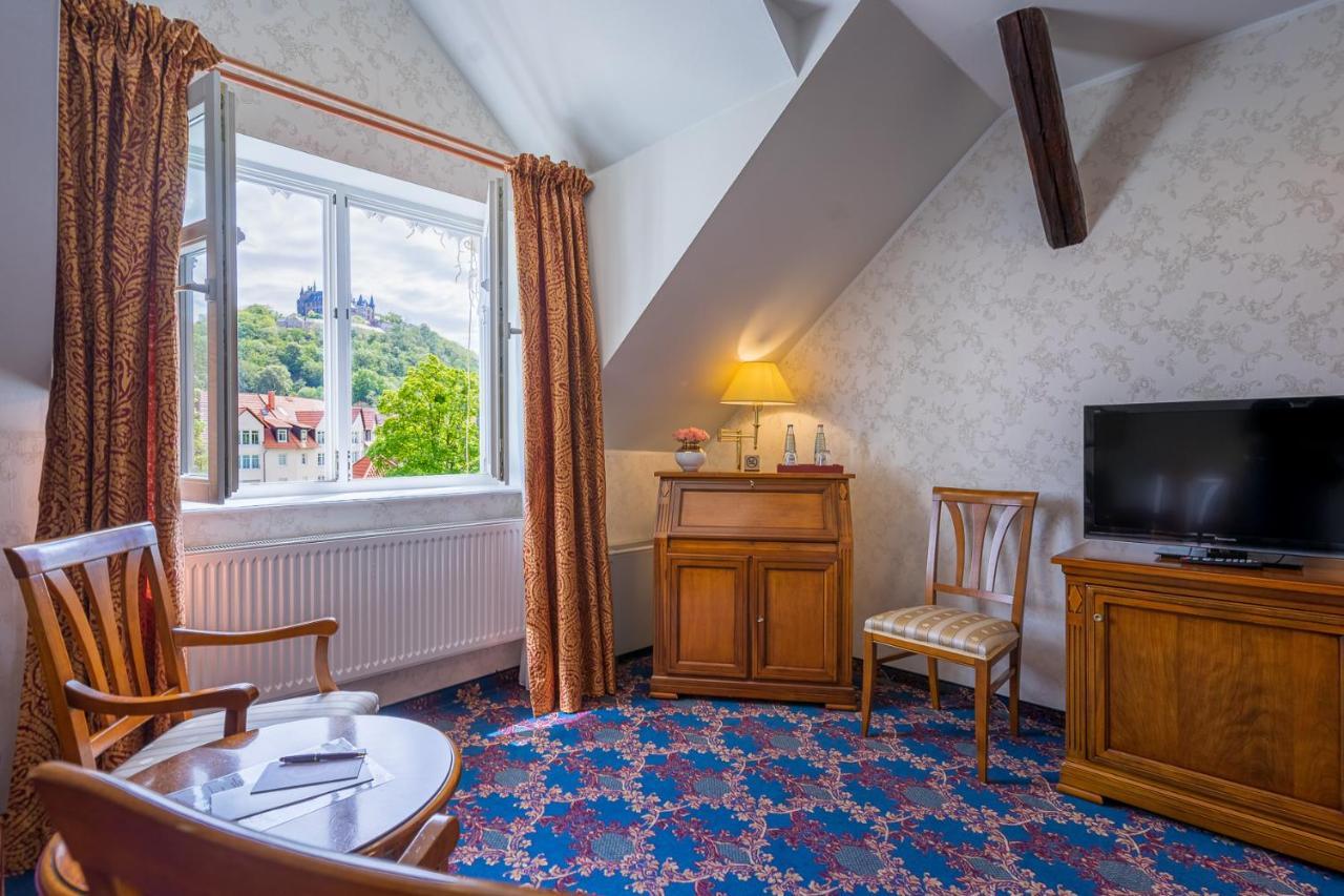 Boutiquehotel Schlosspalais Wernigerode Bagian luar foto