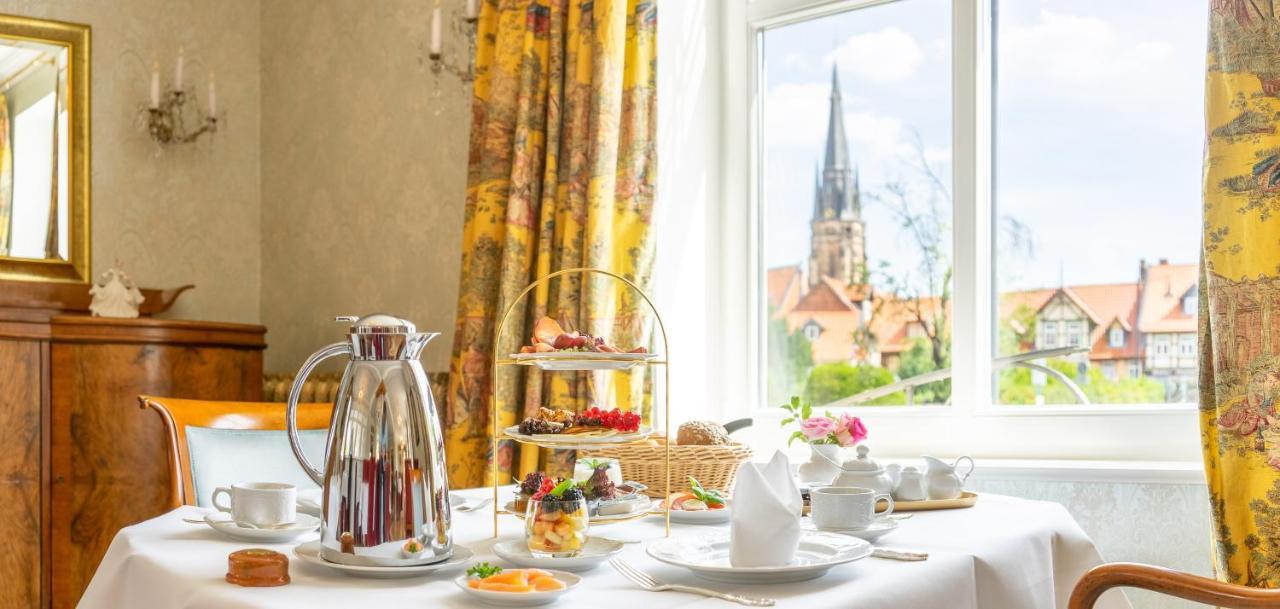 Boutiquehotel Schlosspalais Wernigerode Bagian luar foto