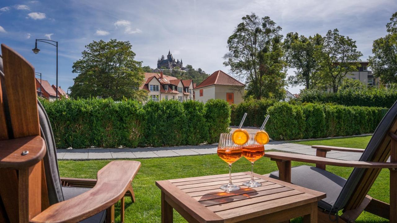 Boutiquehotel Schlosspalais Wernigerode Bagian luar foto